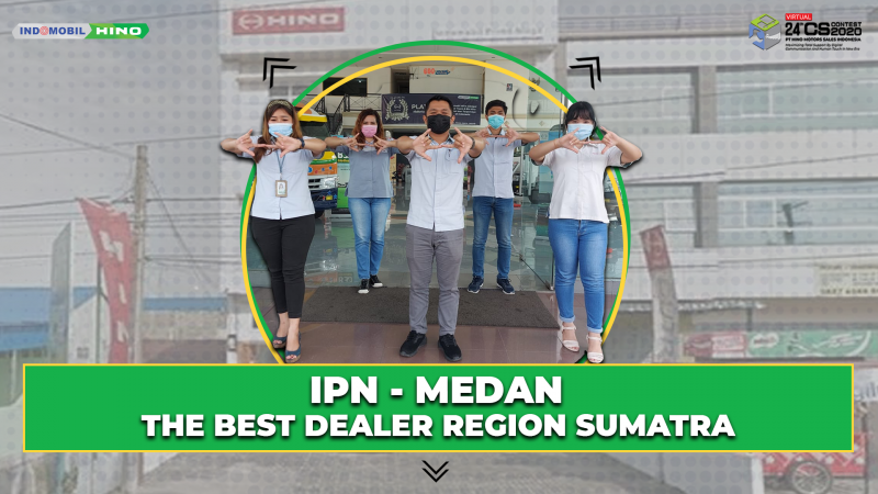 Indomobil Hino Medan Meraih Gelar The Best Dealer Region Sumatra Pada Ajang CS Contest 2020